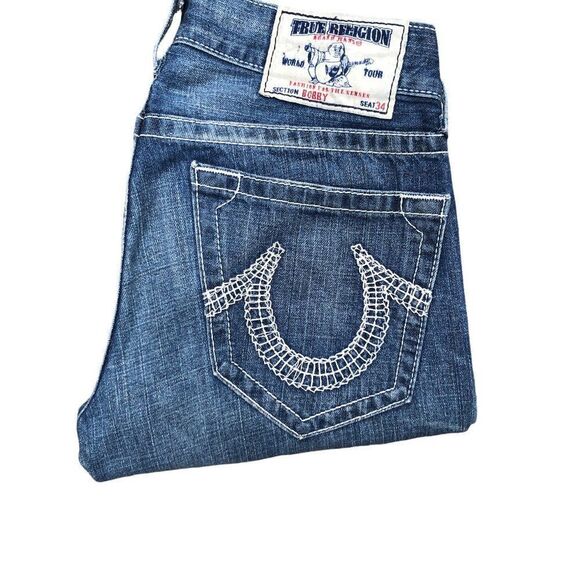 TRUE Religion Jeans Size 31 BOBBY - Picture 8 of 8